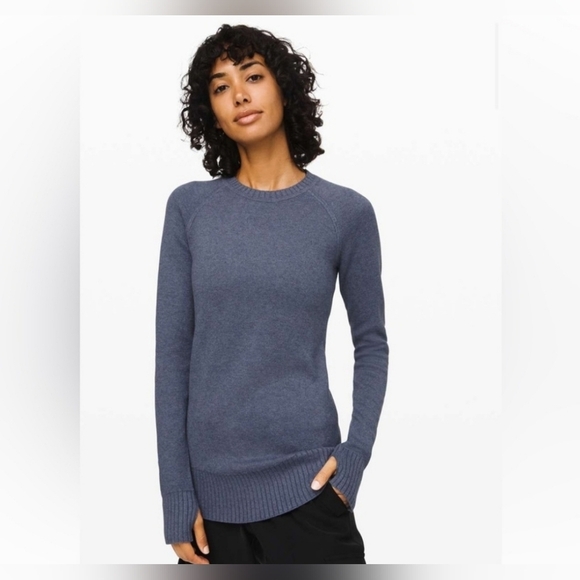 lululemon athletica Sweaters - LULULEMON Still Lotus Reversible Sweater Womens Sz S